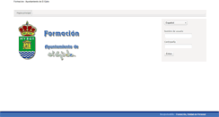 Desktop Screenshot of formacion.elejido.es